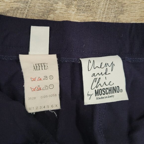 MOSCHINO | Vintage Cheap and Chic Dress Pants | Sz. 6 - Picture 4 of 8
